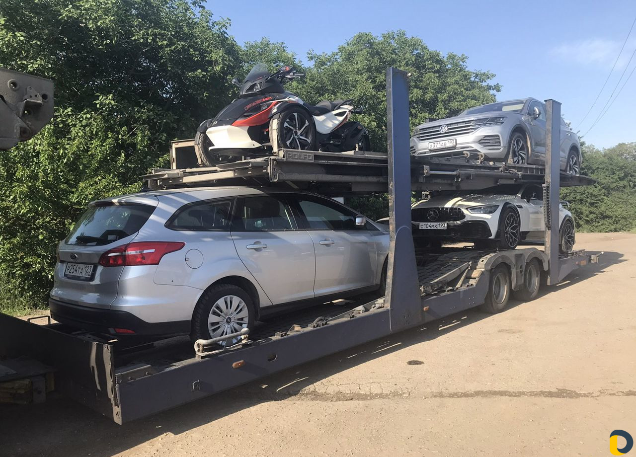 Перевозки авто автовозами по краю России