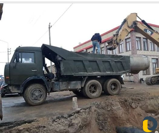 Перевозки на камазе самосвал
