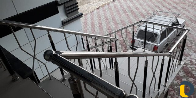 Перила из нержавейки