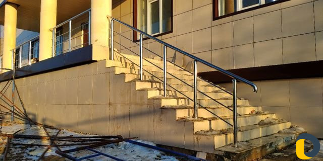 Перила из нержавейки