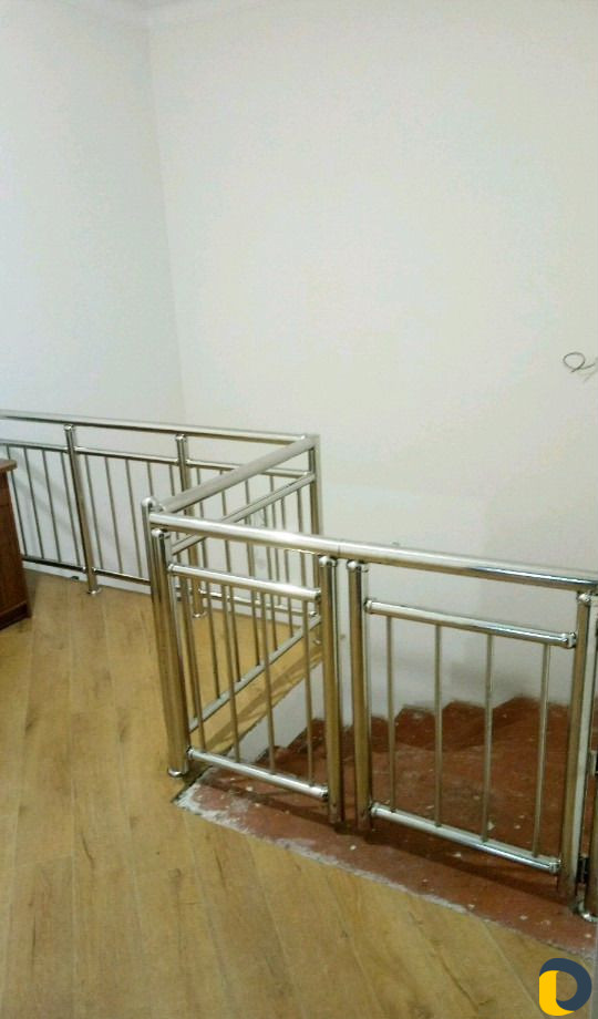 Перила из нержавеющей стали из пвх нержавейки хром