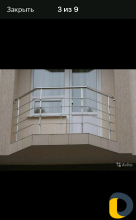 Перила из нержавеющей стали