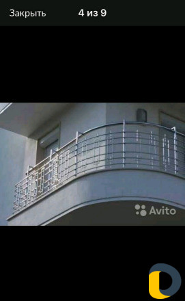 Перила из нержавеющей стали