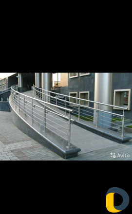 Перила из нержавеющей стали