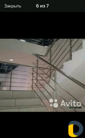 Перила из нержавеющей стали