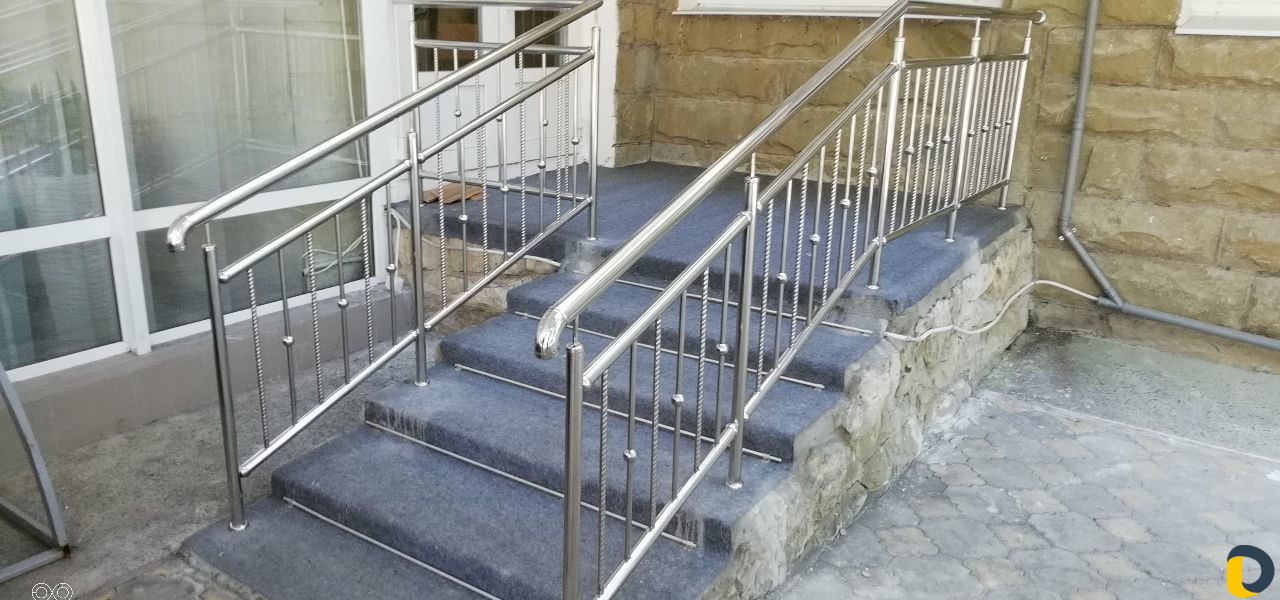 Перила из нержавеющей стали