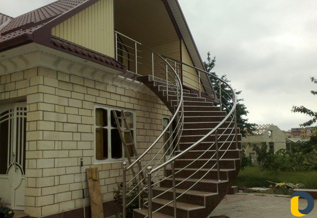 Перила, ворота, навесы, калитки из нержавейки