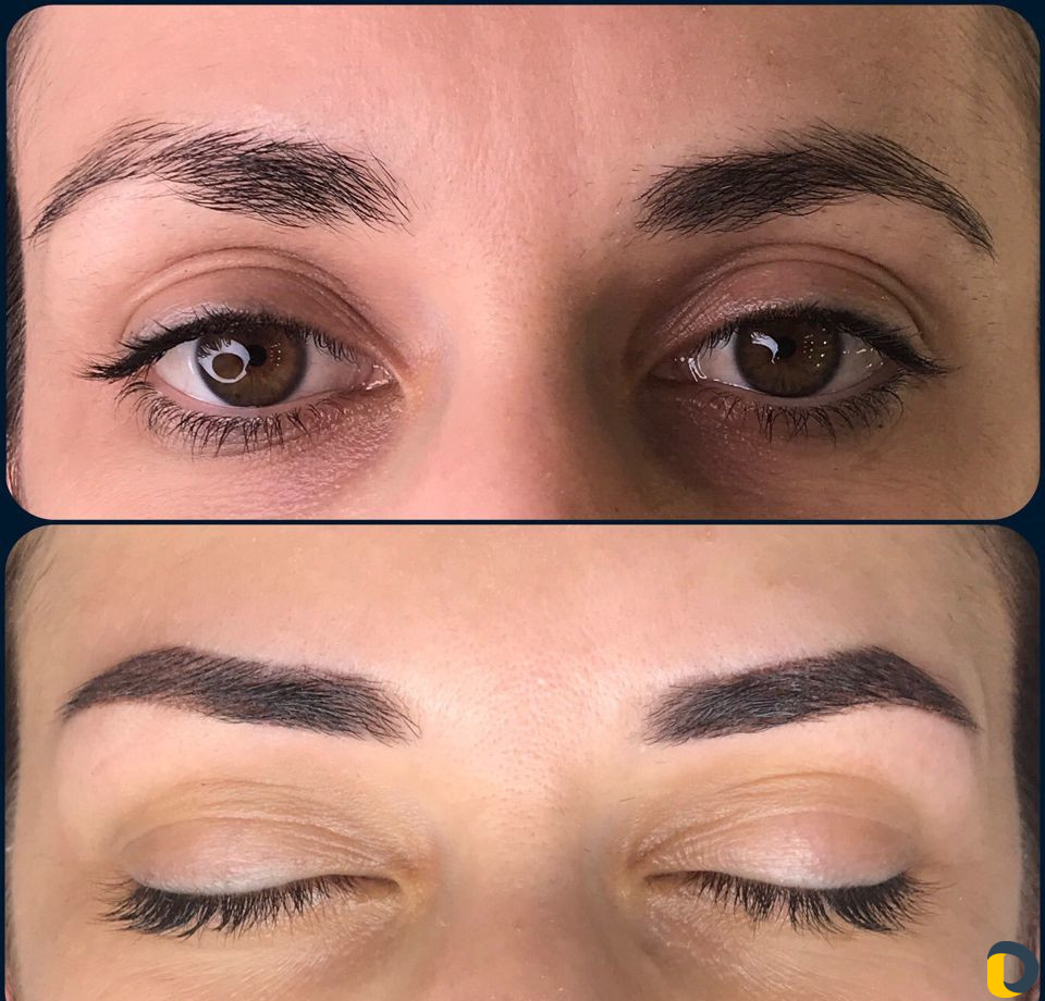 Перманентный макияж,архитектура бровей