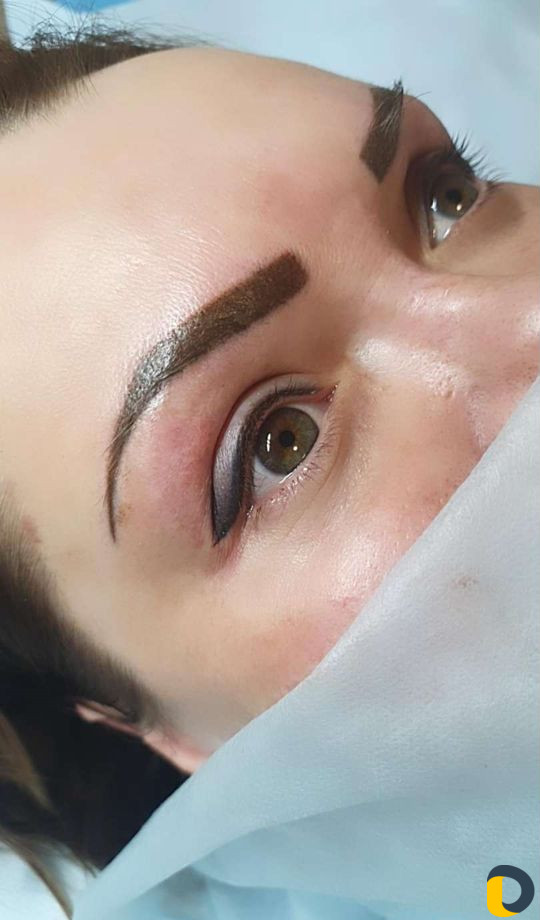 Перманентный макияж (татуаж) глаз бровей губ