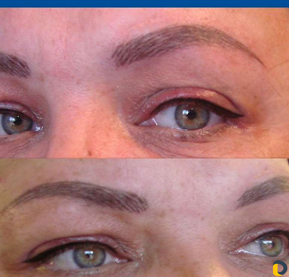 Перманентный макияж (татуаж) глаз бровей губ