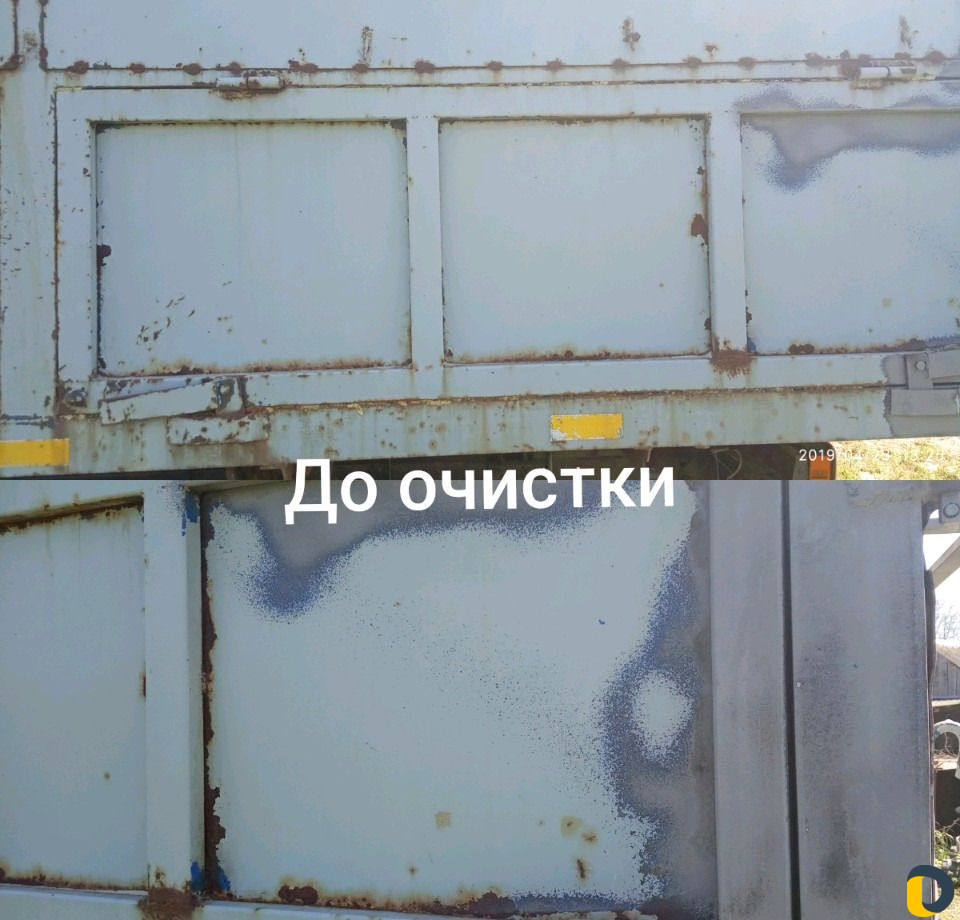 Пескоструйная очистка
