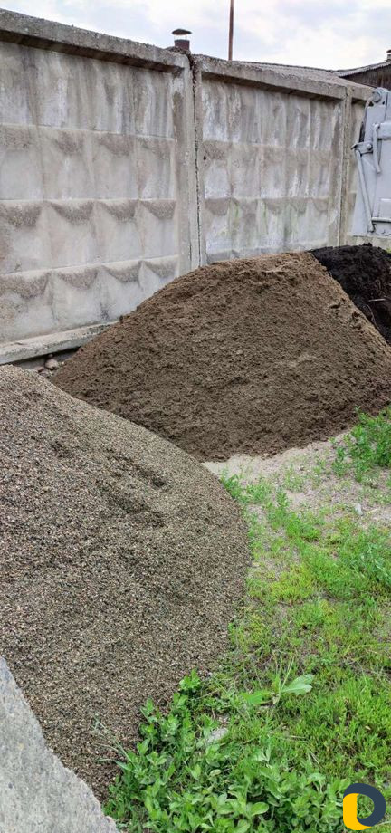 Песок,щебень,чернозём доставка