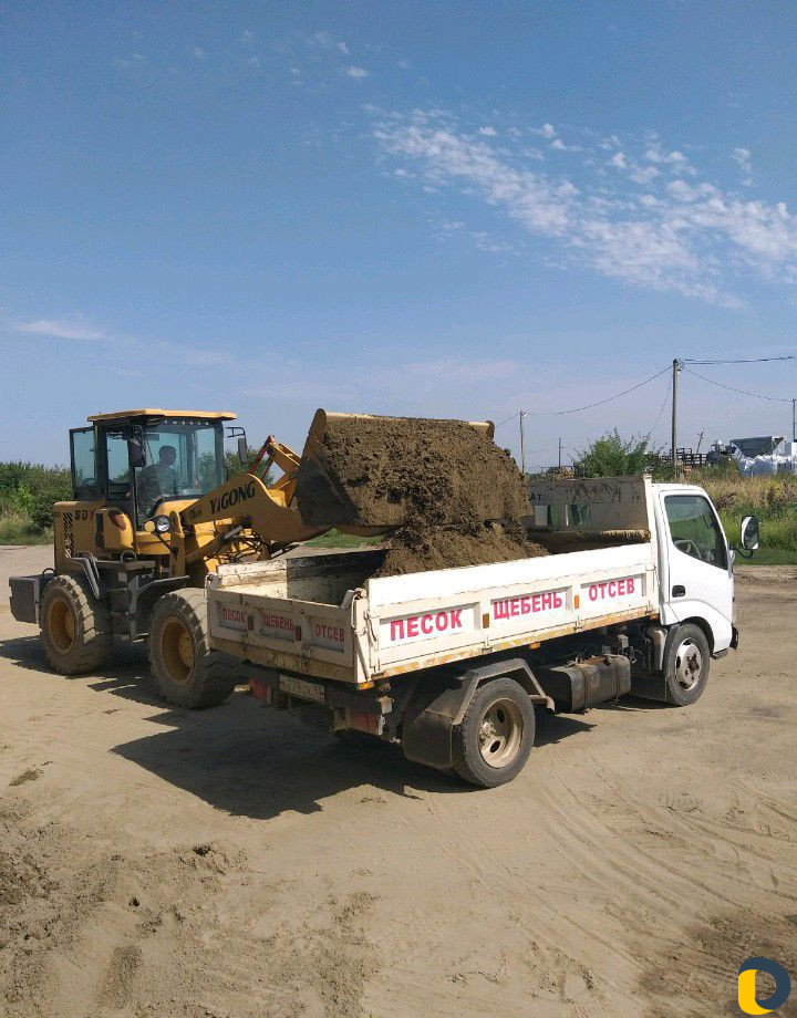 Песок, щебень, галька, отсев, гпс. От 0.5 до 3х м3