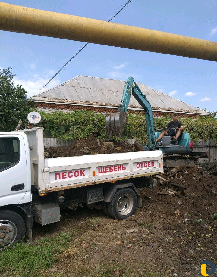 Песок, щебень, галька, отсев, гпс. От 0.5 до 3х м3