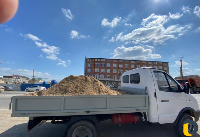 Песок щебень Газель самосвал