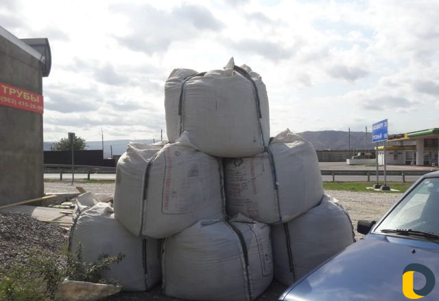 Песок щебень отсев в биг бэгах