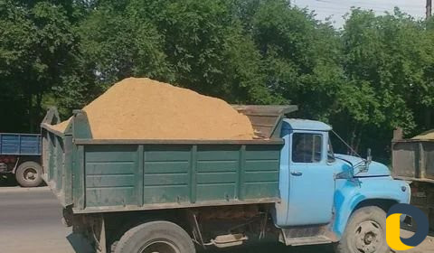 Песок строительный.Камаз,ЗИЛ