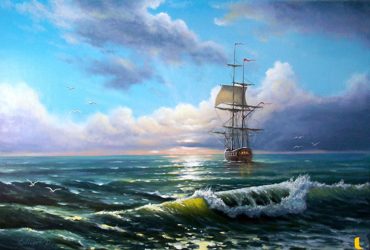 Пейзаж,натюрморт,копии