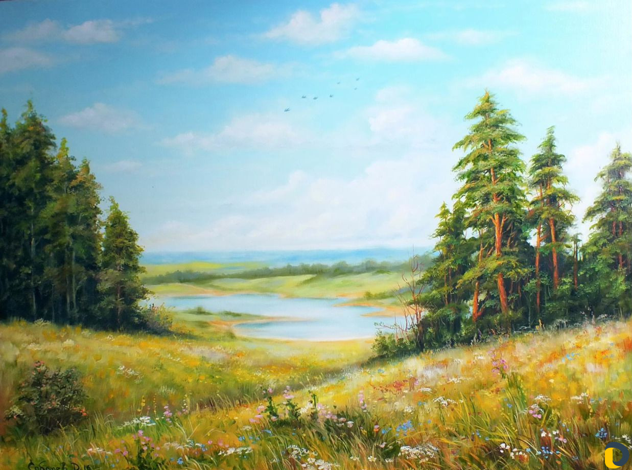 Пейзаж,натюрморт,копии
