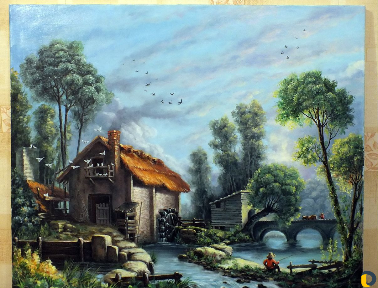 Пейзаж,натюрморт,копии