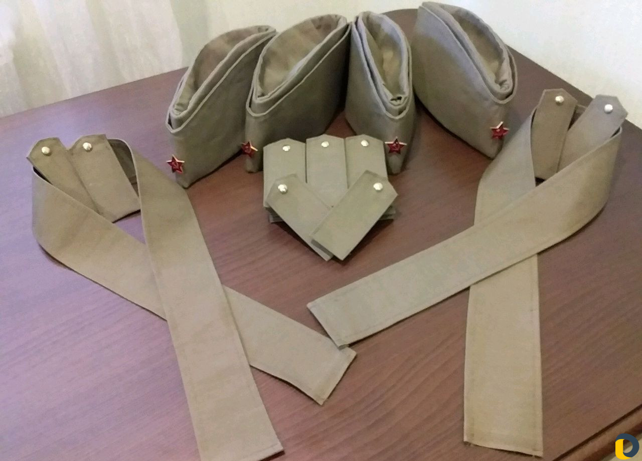 Пилотки военные детские и взрослые