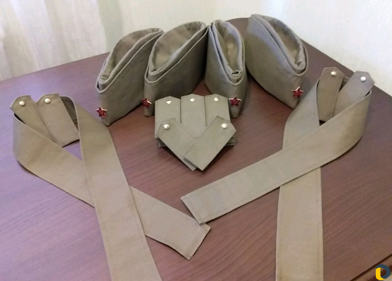 Пилотки военные детские и взрослые