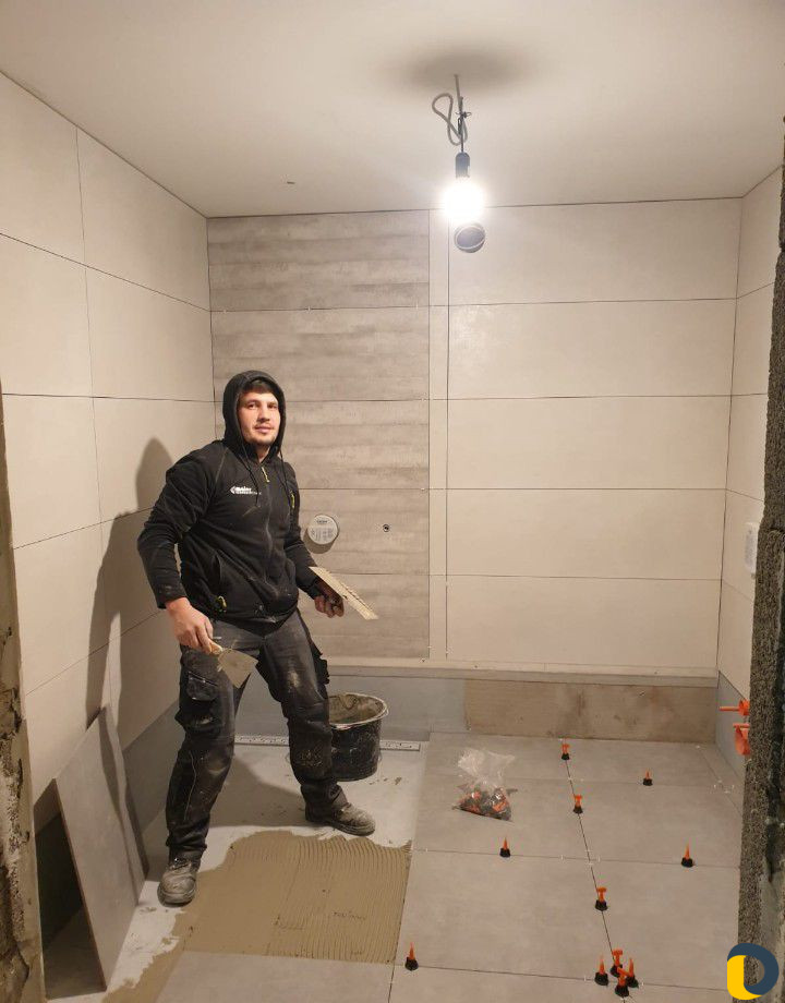 Плиточные работы. Ремонт санузла под ключ