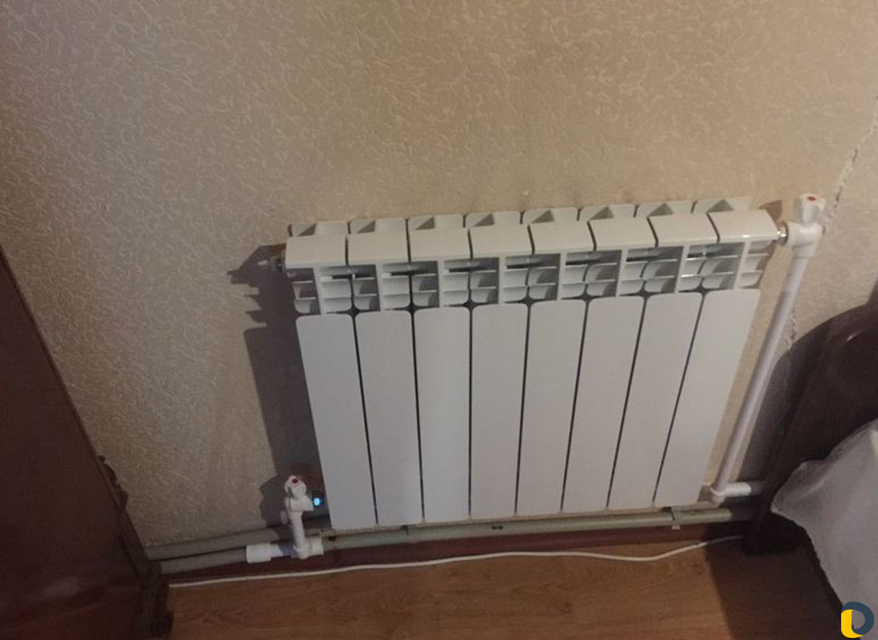 Подключение дома к водопроводной сети, отопление