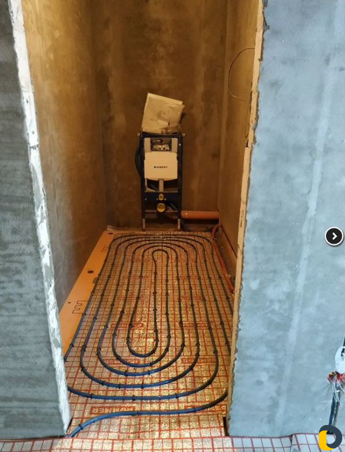 Подключение дома к водопроводной сети, отопление