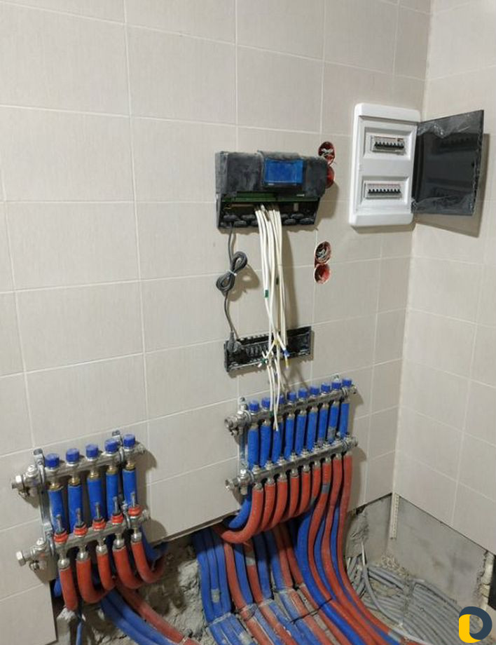 Подключение дома к водопроводной сети, отопление