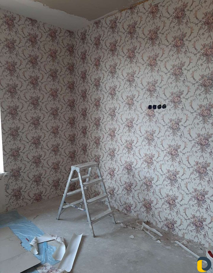 Поклейка обоев- качественно