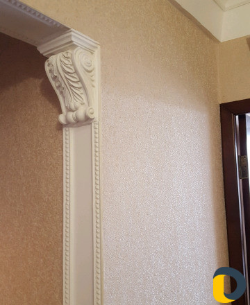 Поклейка обоев любых видов. побелка