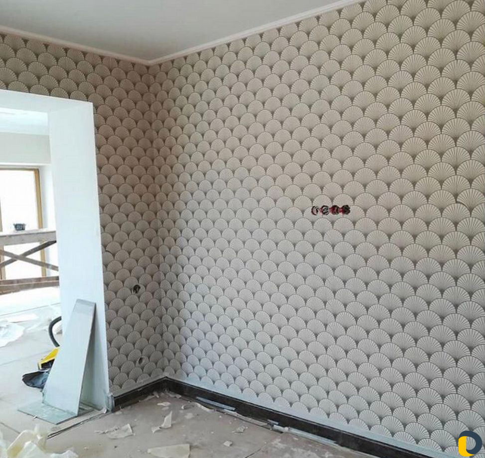 Поклейка обоев, маляр штукатур