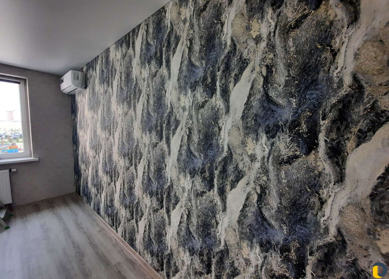 Поклейка обоев