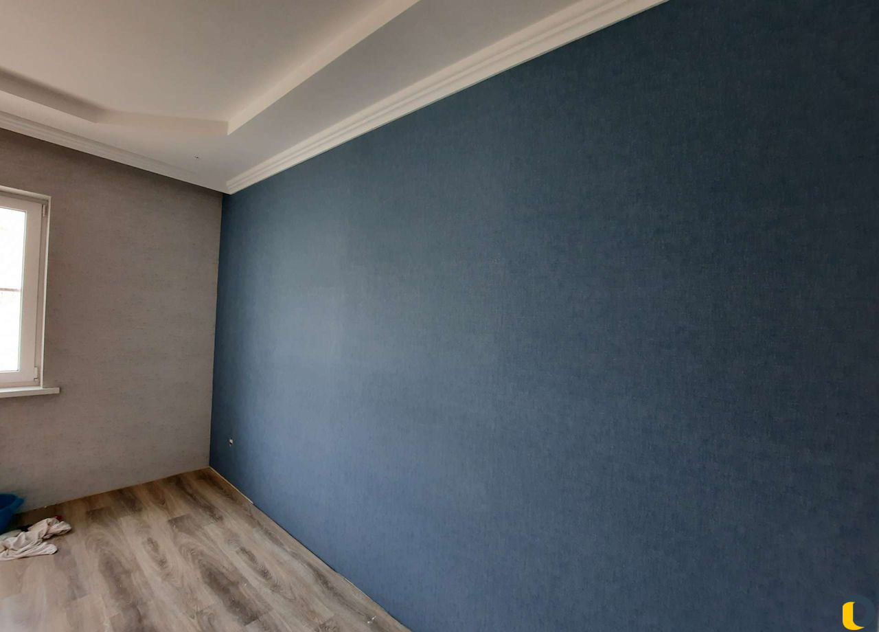 Поклейка обоев