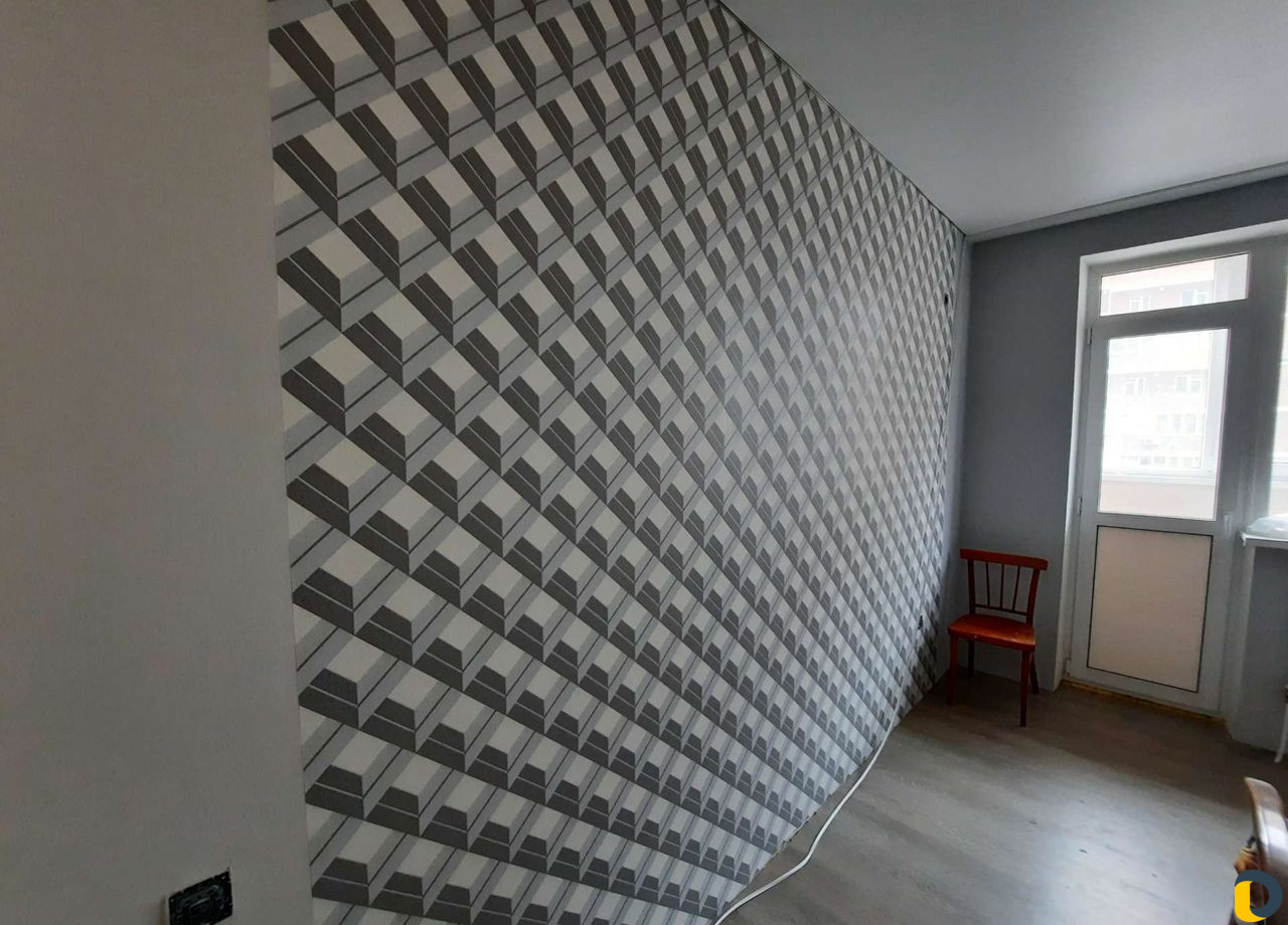 Поклейка обоев