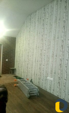 Поклейка обоев