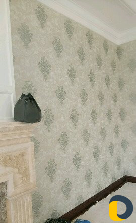 Поклейка обоев