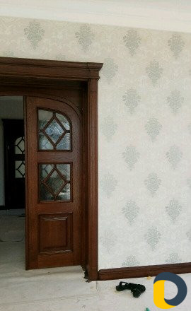 Поклейка обоев