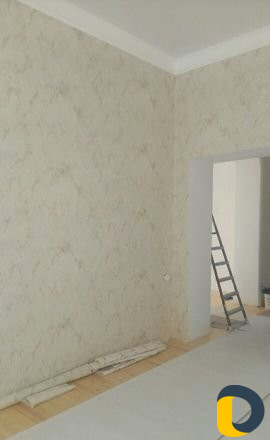 Поклейка обоев