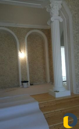 Поклейка обоев