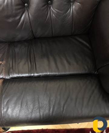 Покраска кожаных и замшевых изделий