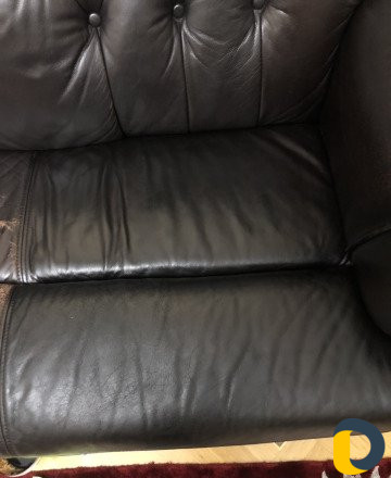 Покраска кожаных и замшевых изделий