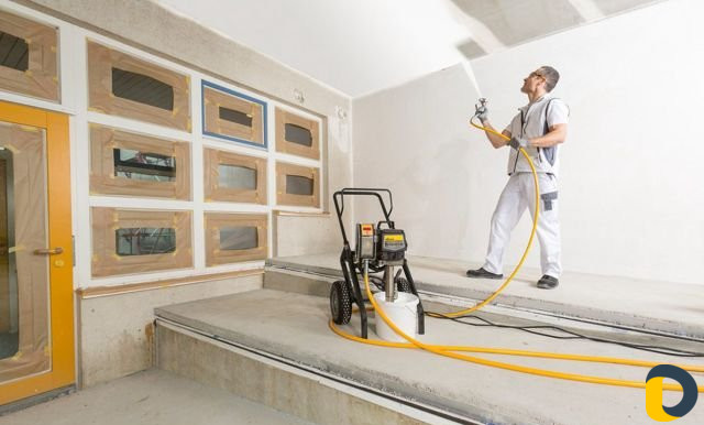 Покраска Машинным нанесением