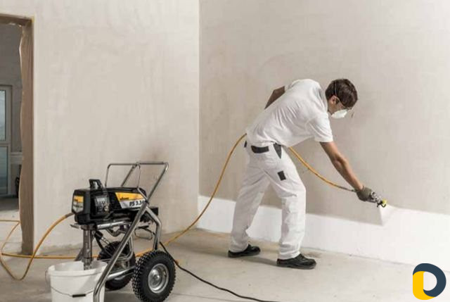 Покраска Машинным нанесением