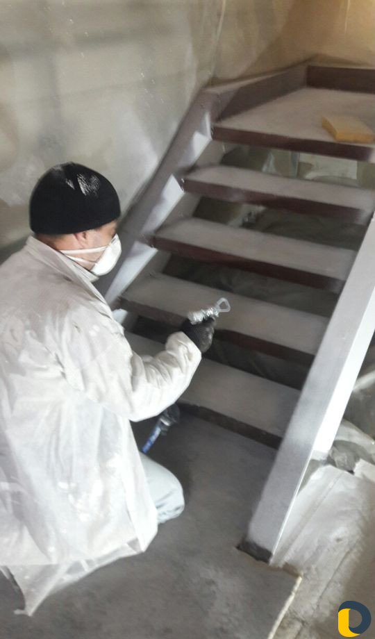 Покраска металлоконструкций, нанесение огнезащиты