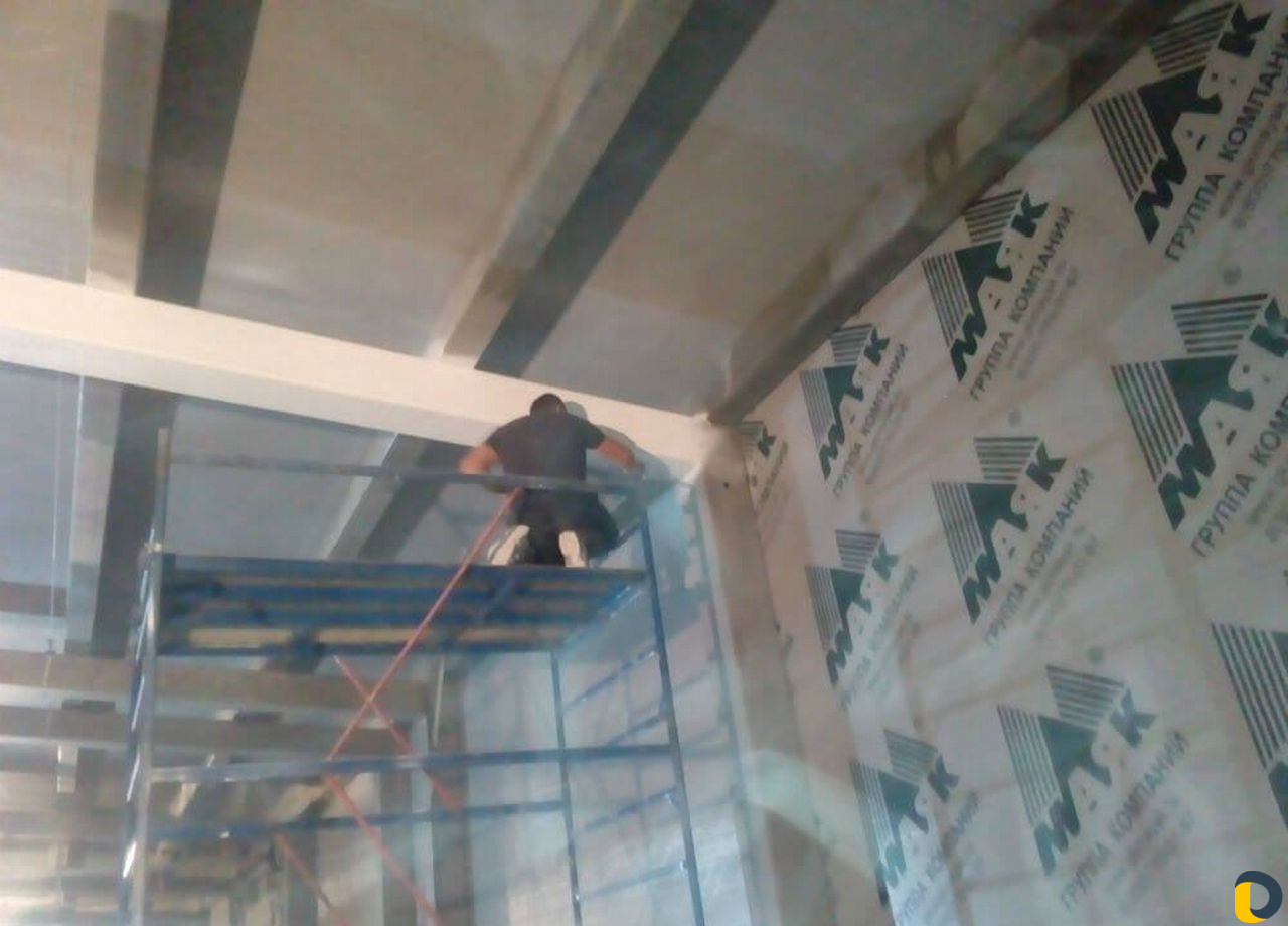 Покраска металлоконструкций, нанесение огнезащиты