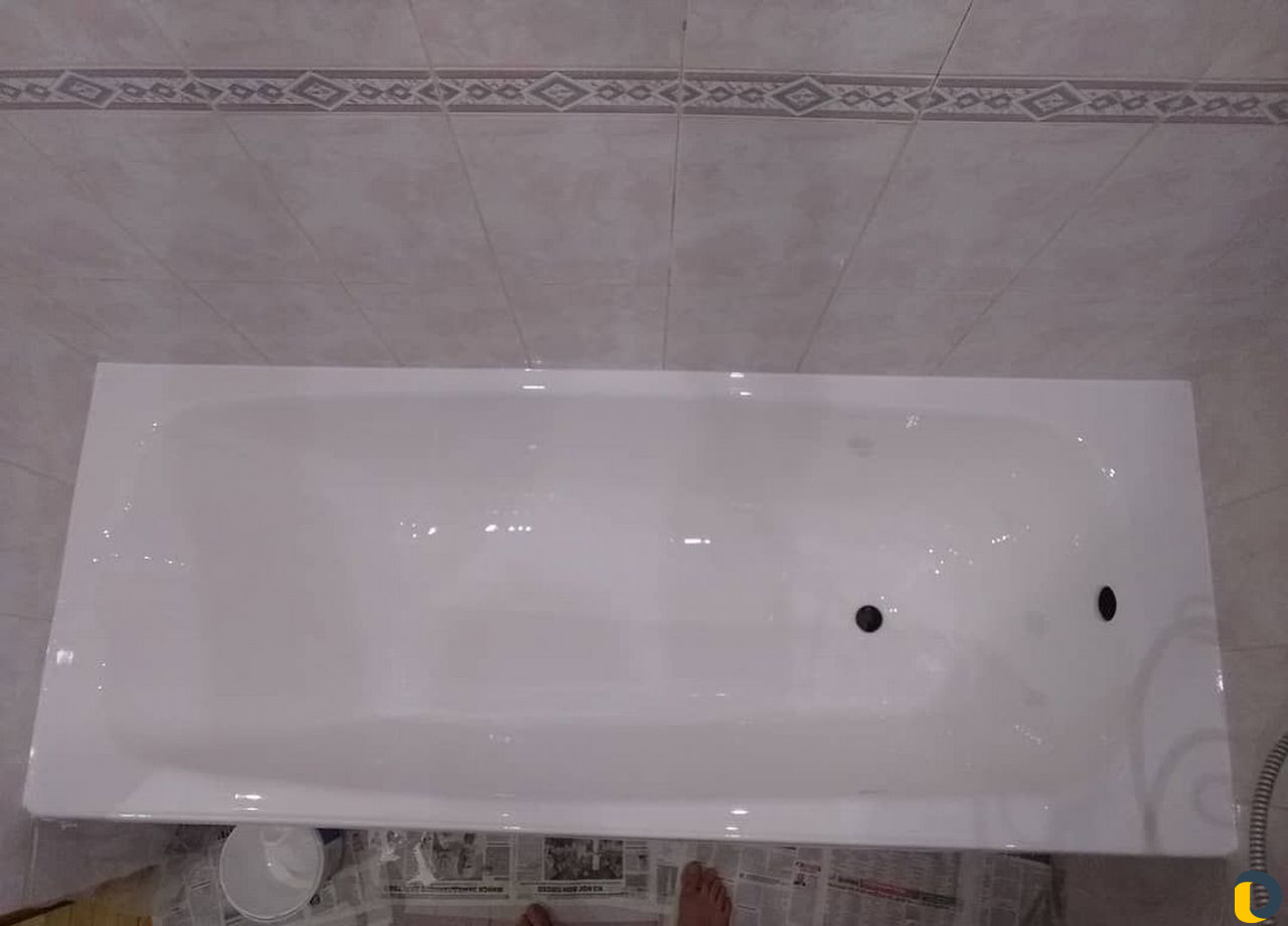 Покраска ванны реставрация. Высокое качество