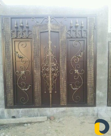 Покраска ворот с выездом на дом