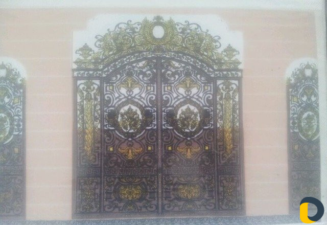 Покраска ворот с выездом на дом